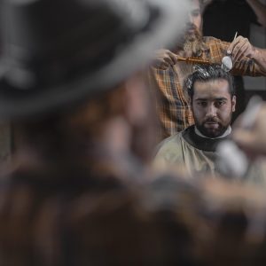Men’s Undercut with Custom Design